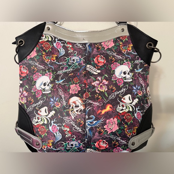 Ed Hardy Large Tote with Crossbody Strap - Picture 3 of 7